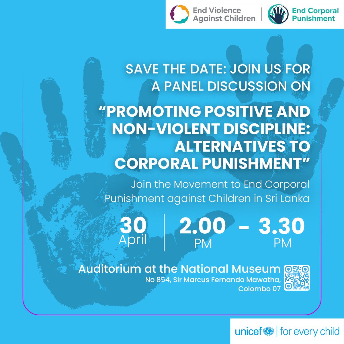 Save the date: April 30th, 2024! Join us as we mark the International Day to End Corporal Punishment, advocating for children's rights and promoting positive discipline. #EndCorporalPunishment