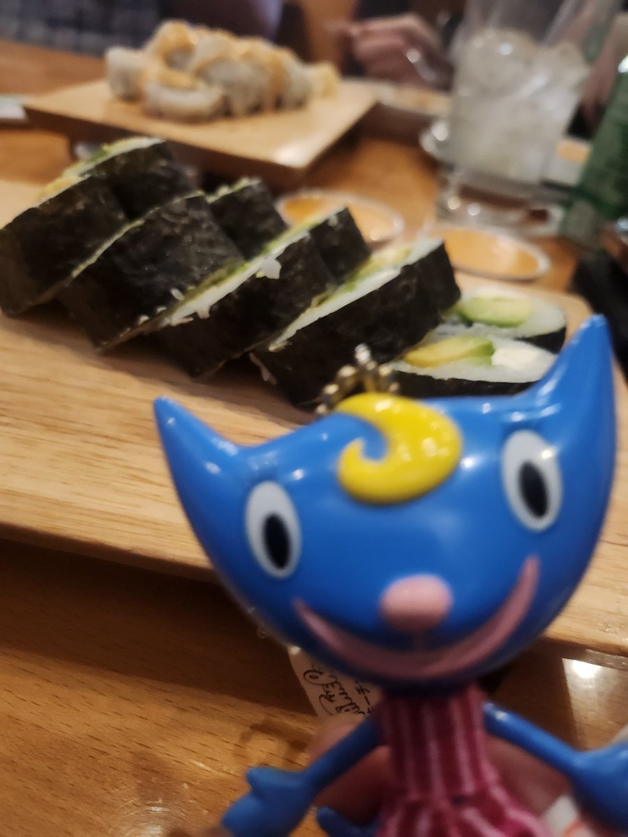 Sushi with katy 
#ParappatheRapper #KatyKat