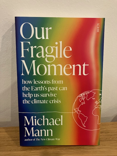 There's still time but as Prof Mann says we must act with urgency while we still have agency. And there's still time to read this great book if you haven't already. An essential read.
