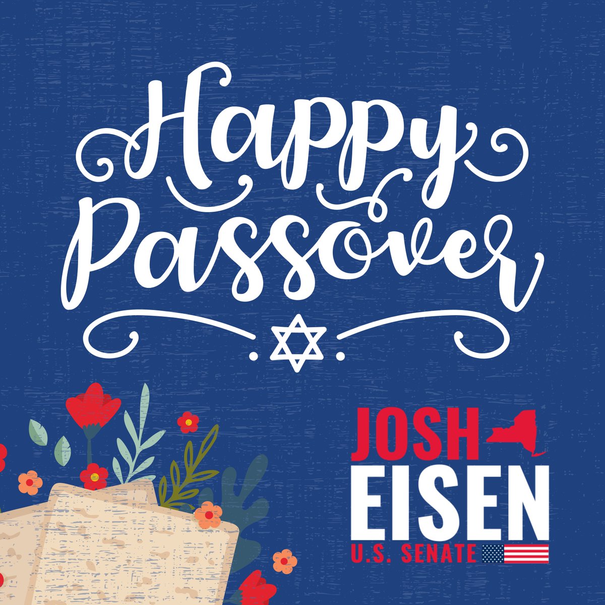 From my family to yours, I wish you a joyful #Passover! As Jews across New York and around the world gather at the Seder table, let us reflect on the resilience and unity of our ancestors and pray for a future of freedom and peace. #ChagSameach