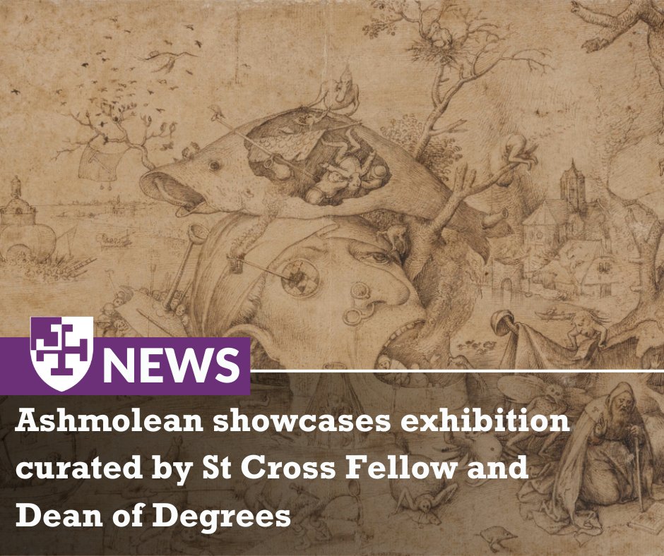 Fellow, An Van Camp curated 'Bruegel to Rubens' at the Ashmolean Museum and will discuss the exhibition at St Cross College. Read more: ow.ly/1ShF50RliN6
