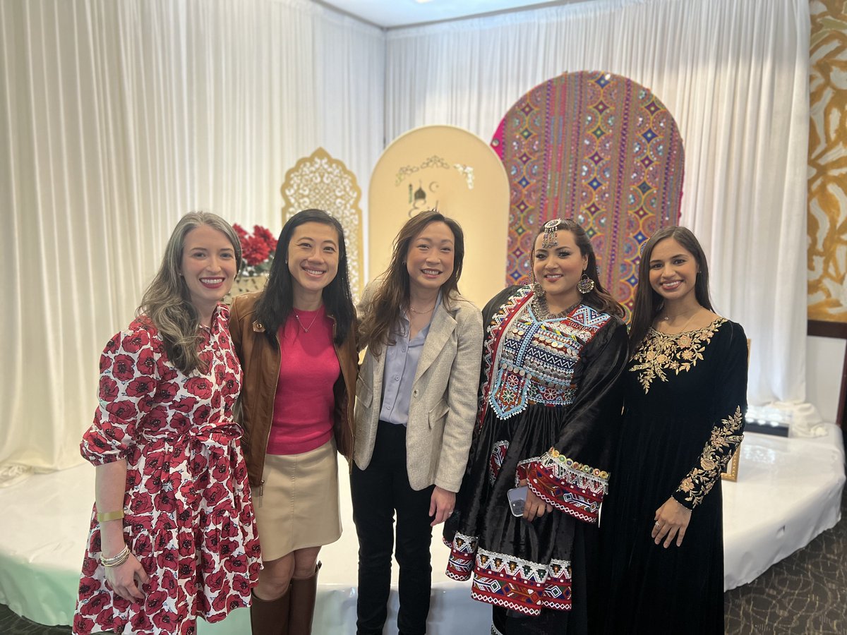 WAWHumanRights's tweet photo. Snapshot of our Eid celebration this Saturday ❤️ The night was filled with community, Afghan food, vibrant Afghan dresses, and music by DJ Almos. Thank you @CMLindaLee  &amp; @CMSandraUng for attending and sharing your commitment to the Afghan people. https://t.co/qgWyojRLvN