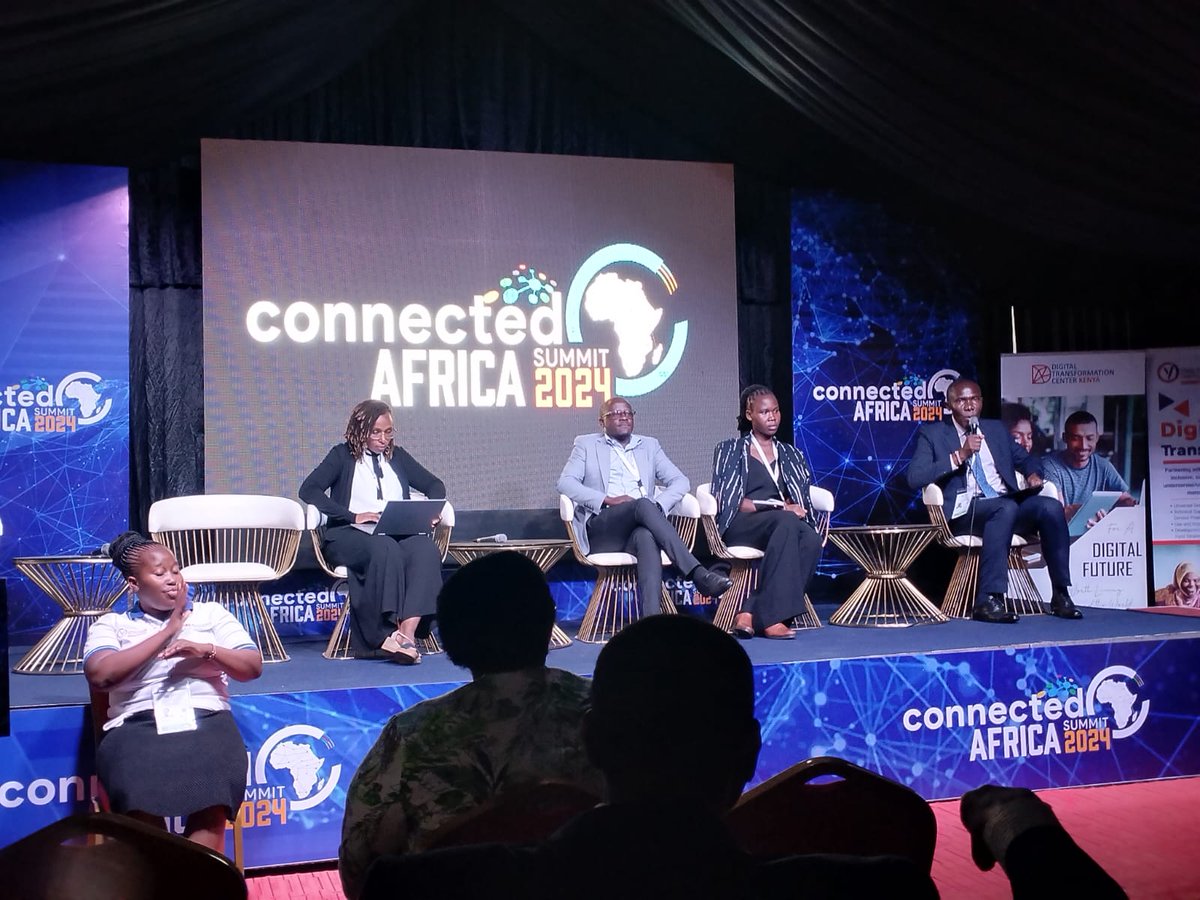 AFRALTI  speaks at the #ConnectedSummit2024 during the last mile internet connectivity models breakout session. The institute has led research studies on mid-band spectrum sharing as a potential opportunity to provide alternative and affordable last-mile Internet access in Kenya.
