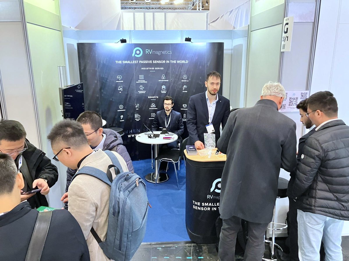 🎉 Day 1 at Hannover Messe was a hit for RVmagnetics! 🚀 Our booth saw an amazing turnout and reconnecting with long-time partners was a highlight. If you're curious about our MicroWire sensors, swing by Hall 9, Stand G23/1. Let's connect and explore innovation together!