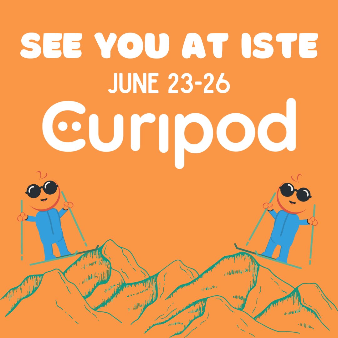 It's official! We are Denver bound for @ISTEofficial #ISTElive2024 Who will be seeing there? Let us below⬇️⬇️⬇️ Presenting on Curipod? We'll send you swag, fill out this form: share.hsforms.com/15gunBmhHTYKQO…