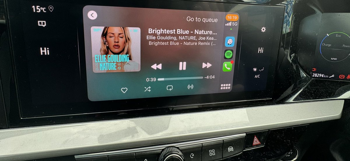 Volume up, problems down 💙🦋✨ @elliegoulding
