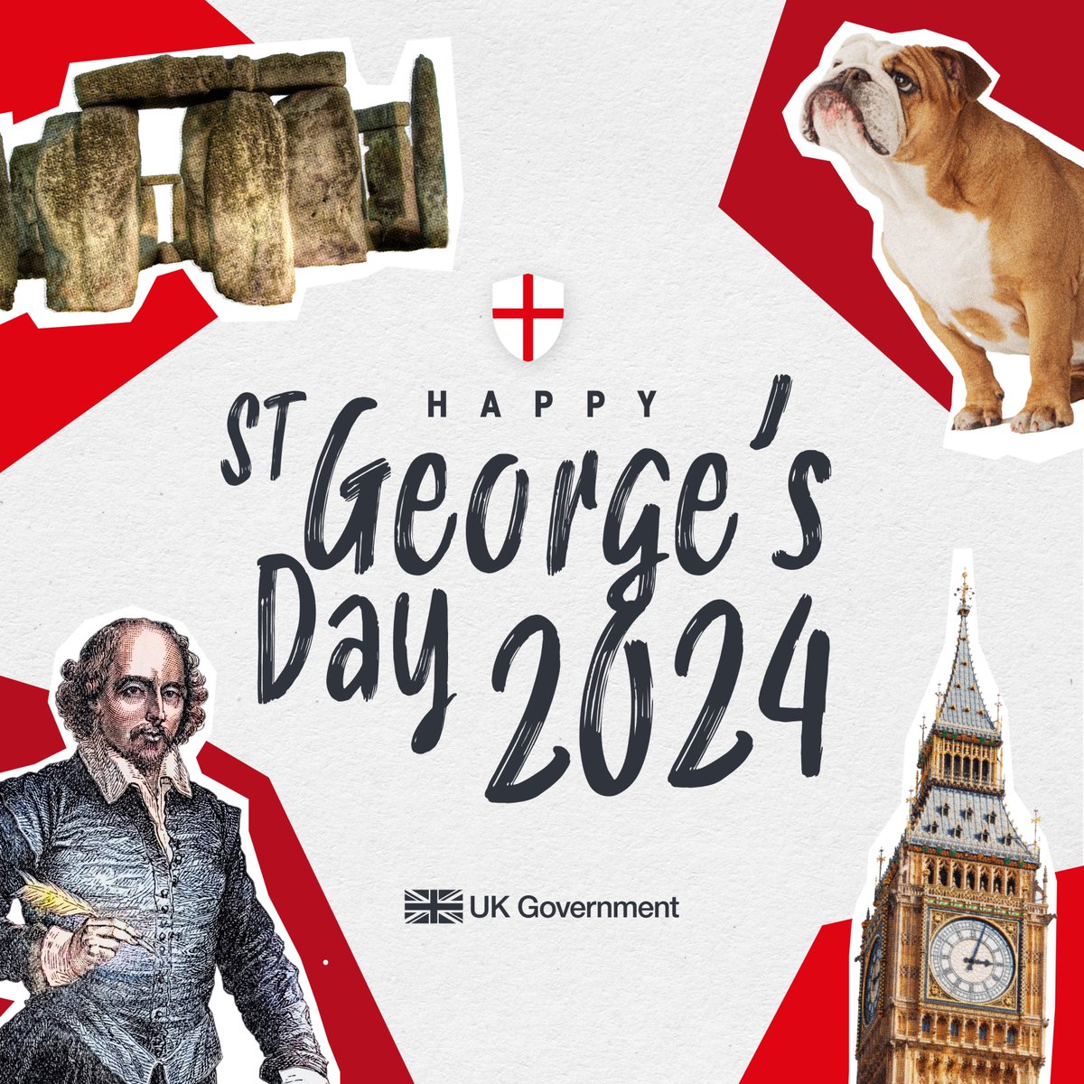 Happy #StGeorgesDay 🏴󠁧󠁢󠁥󠁮󠁧󠁿