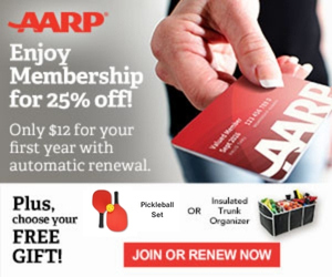 ✨ Become a Member and Save 25%! 
Only 💲12 for your first year!
Plus get a FREE Pickleball Set or Insulated Trunk Organizer!

✅ Sign up now ---->> theblogcm.com/5xL/eJbU  (𝐀𝐃) 

#AARP #FREEwithPurchase #SignUpNow