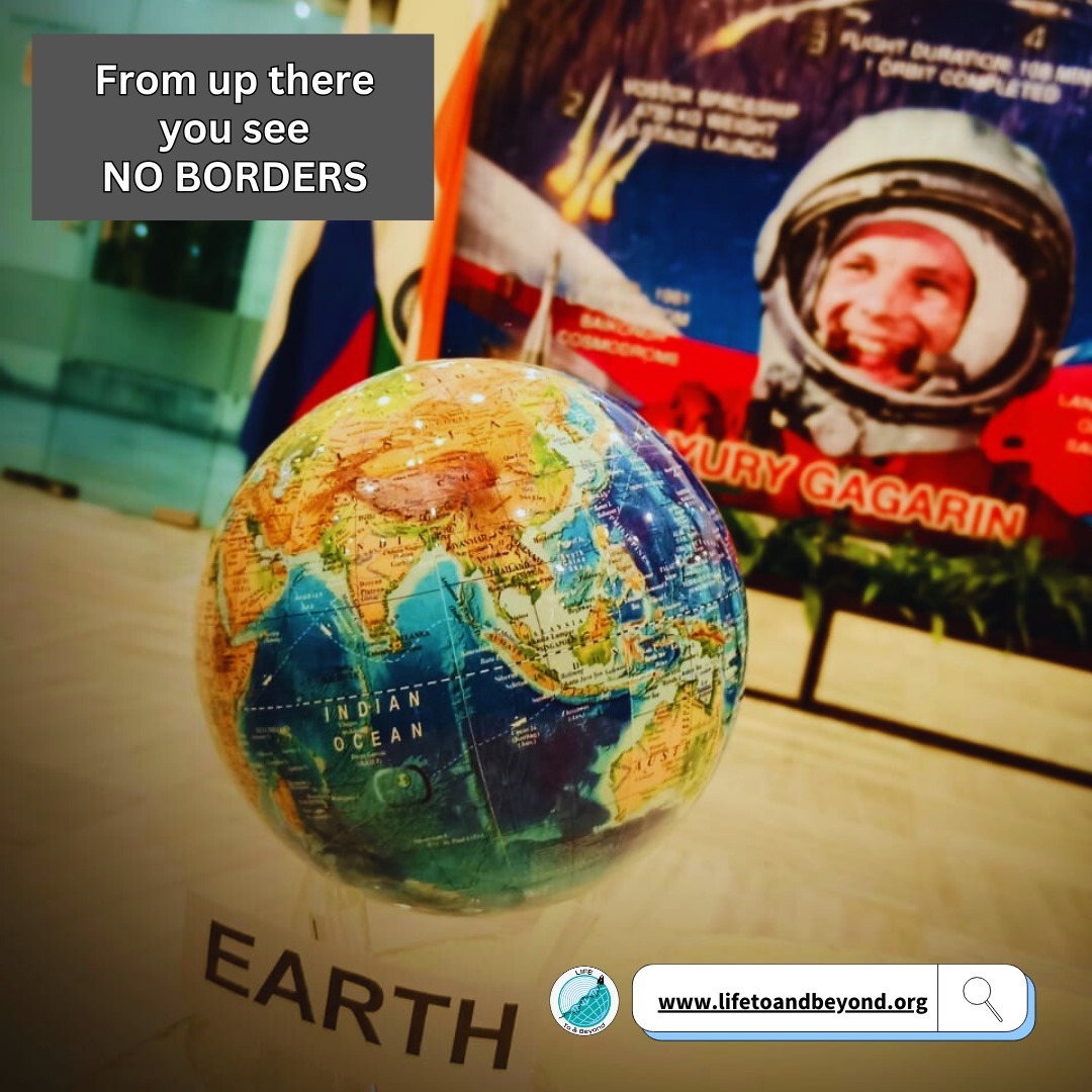 Our recent event in Kolkata, on #HumanSpaceFlight for Peace and Friendship, highlighted the global importance of human space exploration.

As we celebrate Earth Day,
let's reflect on our shared home,
and our potential for unity beyond borders.

#earthday #space #unity #peace