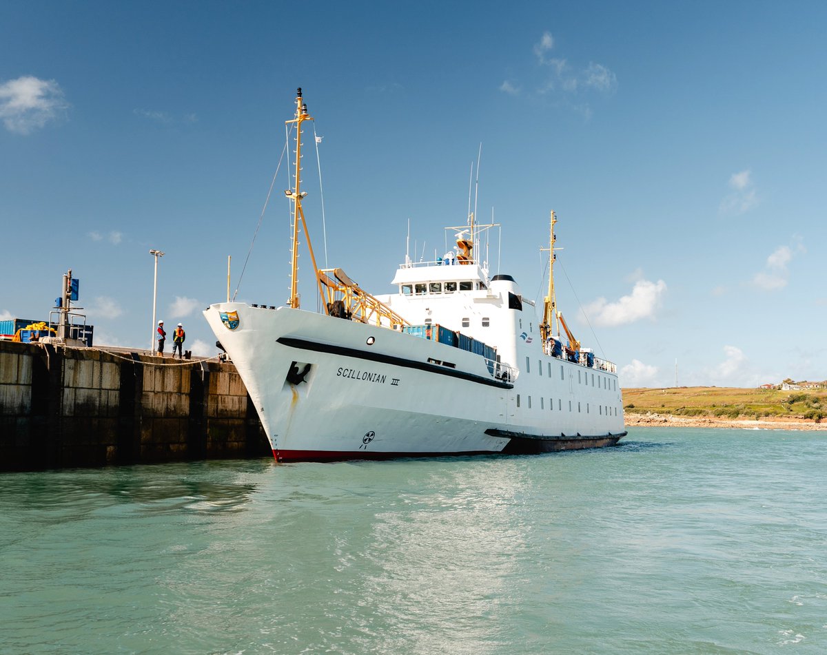 22/04/2024 @ 16:22 Good afternoon, Scillonian III departed St Mary's at 16:11.