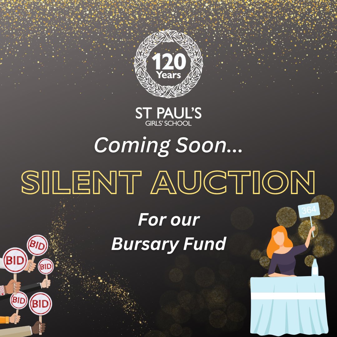 Stay tuned for more details on how you can participate, support our St Paul’s Girls’ School Bursary Programme, and win some incredible prizes! 💫#OpeningDoors #fundraising #bursary #silentauction #StPaulsGirlsSchool