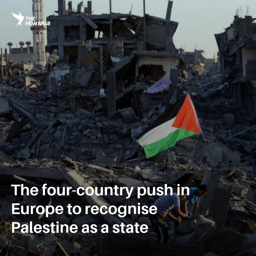 The current push for Palestine's recognition promoted by Spain, Ireland, Malta, and Slovenia stems from a critical position regarding Israel's occupation and the ongoing war in Gaza, writes @MarcMartorell3 Read 🔗 newarab.com/analysis/four-…