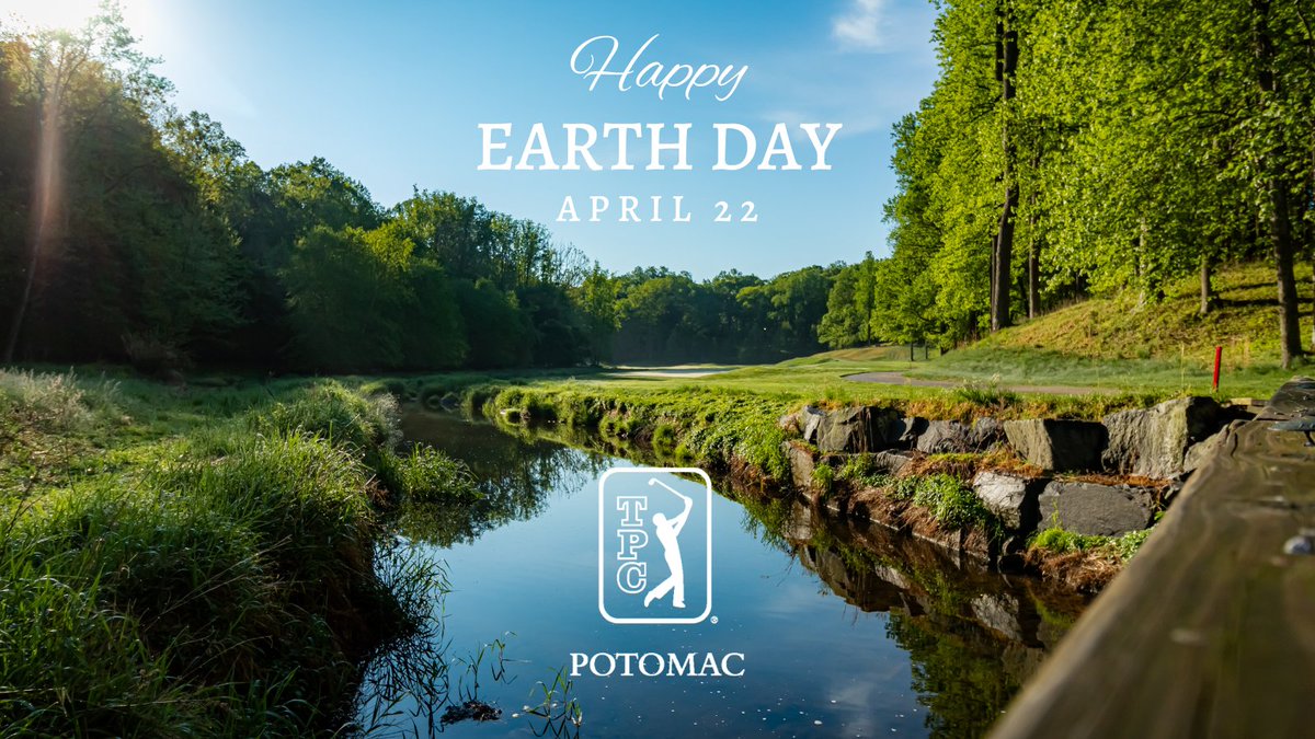 On #EarthDay, we are committed to sustainability and pledge to reduce waste and environmental impact by eliminating single-use plastic bottles at TPC Potomac. Our goal is to become GEO Certified by the end of 2024. #EarthDay #PlayTPC