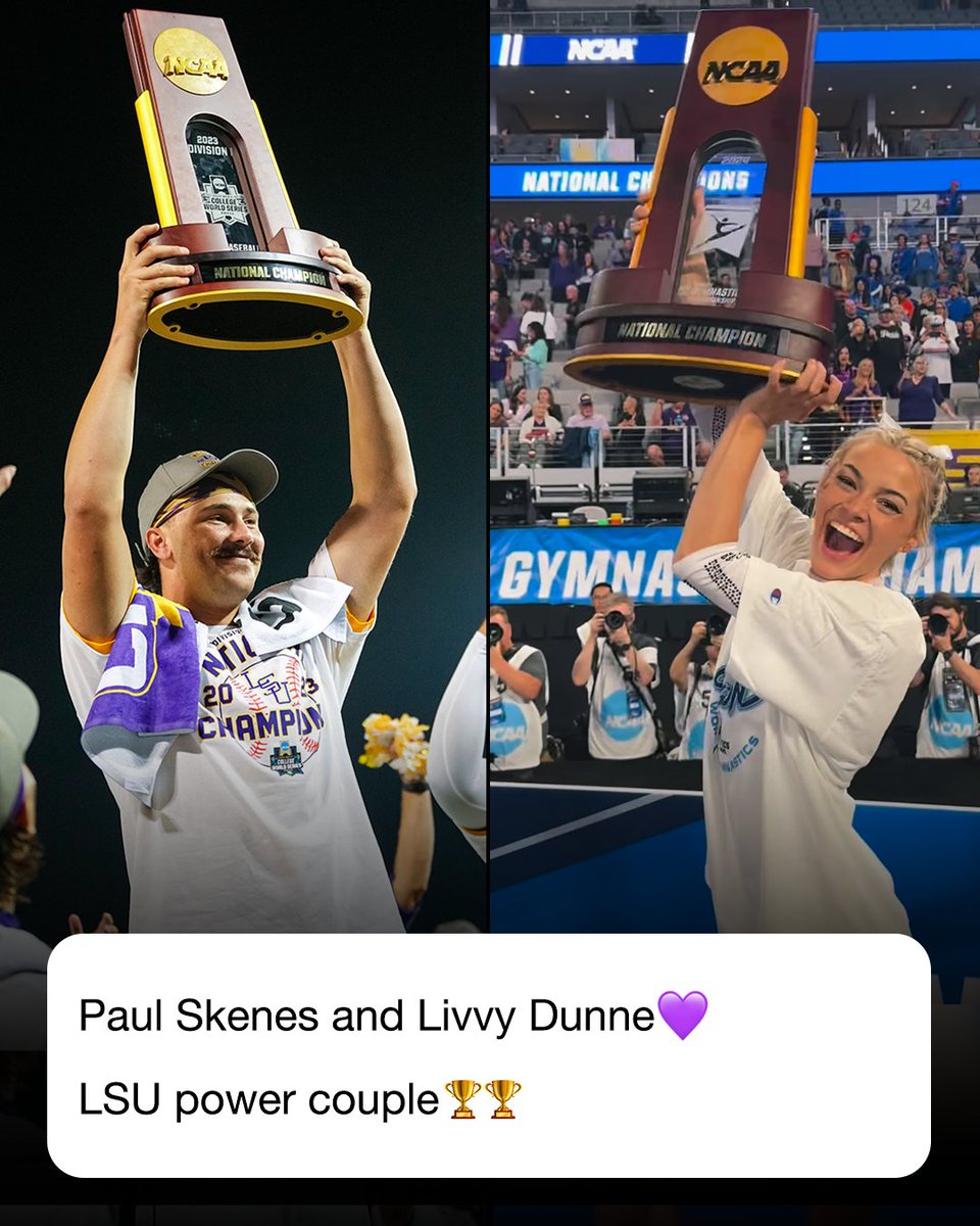Couple goals 🤩 @Paul_Skenes | @livvydunne