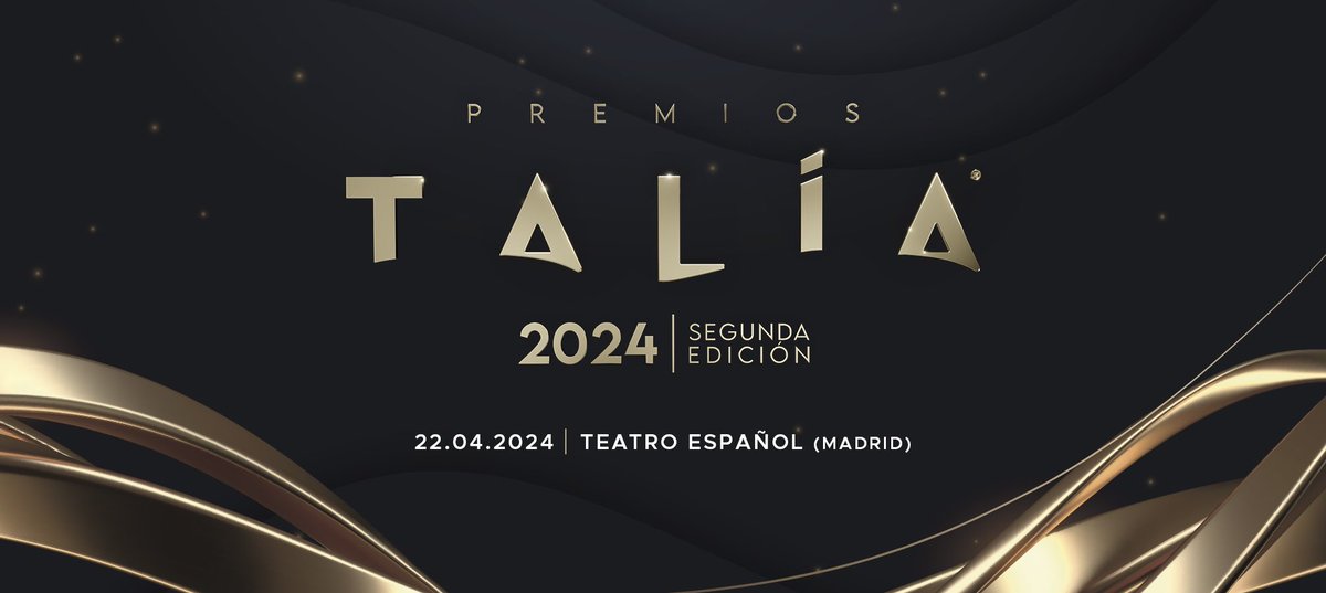 Teatro🎭,
danza🩰,
teatro musical🎭🎶,
circo y lírica✨,
si te gusta el “A  R  T  E”
esta noche tienes una cita con los #PremiosTalia2024 en 
La 2 a las 22::00h.