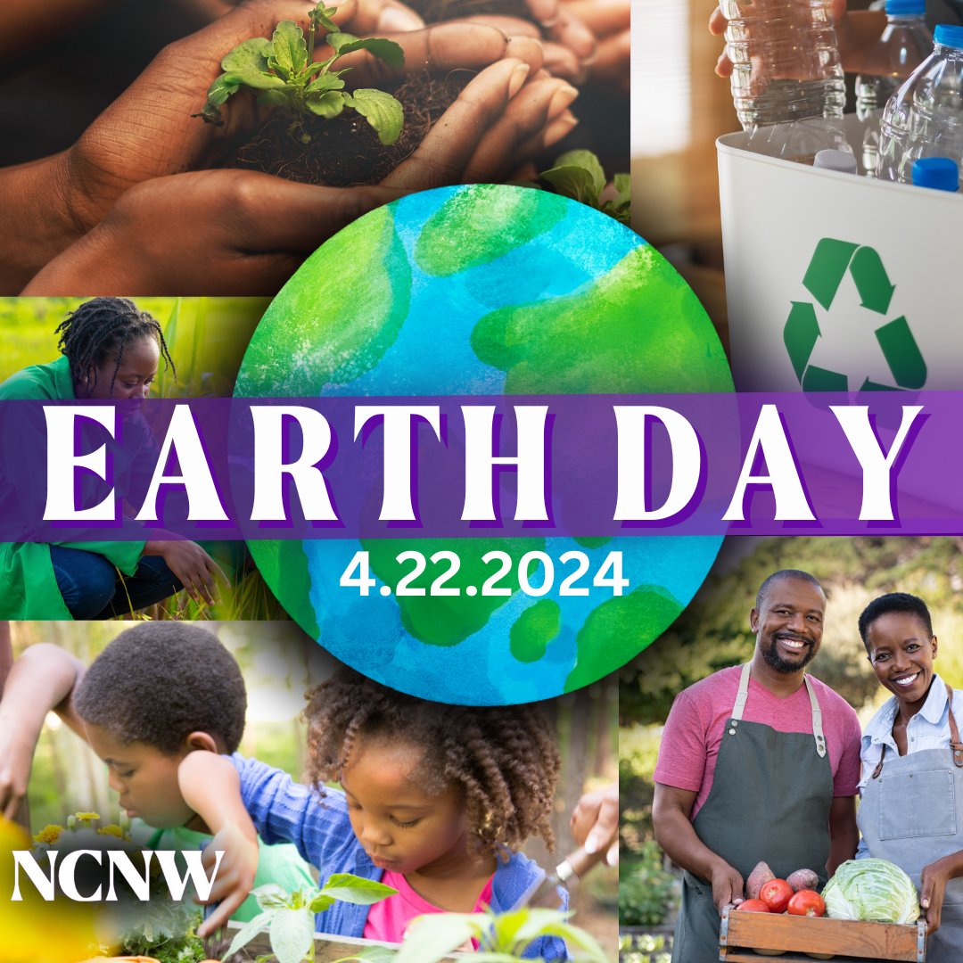 Happy Earth Day! Today reminds us of our responsibility to protect our planet through sustainability. Let's embrace eco-friendly practices and advocate for environmental protection. Join us in celebrating and caring for our Earth today and every day! #EarthDay2024 #NCNWStrong