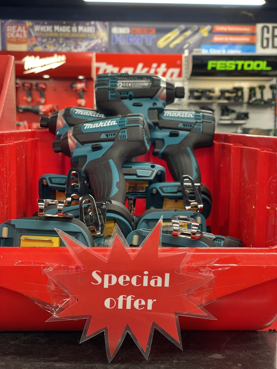 **Happy Monday**

We have a #specialoffer on our <a href="/makitauk/">Makita UK</a> Impact Drivers - DTD151 - Only £49.99 + VAT
**In Store whilst stocks last**

#specialoffer #makita #impacts #fixingcenter #happymonday #mondaydeal
