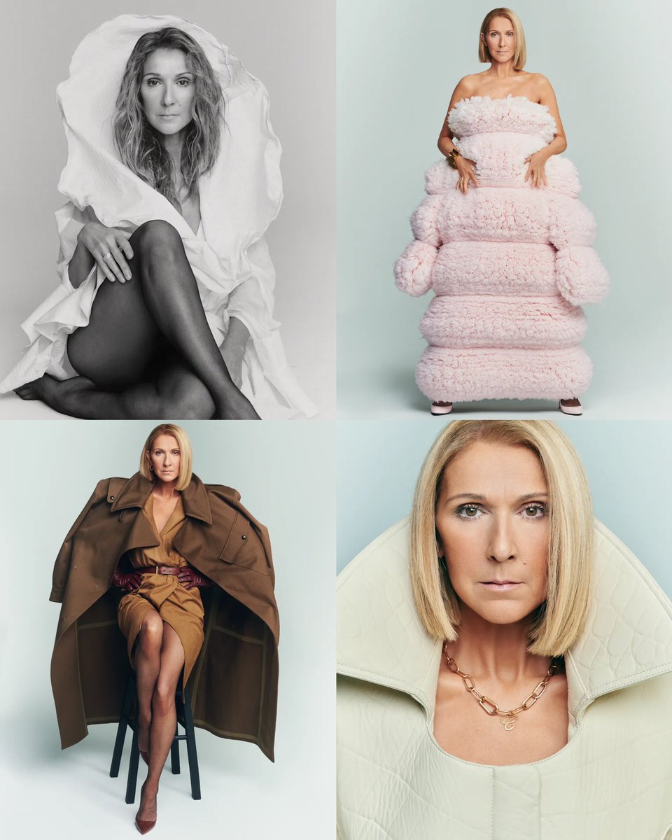GossipRoomOff's tweet photo. Céline Dion, 56 ans, rayonnante pour Vogue France ✨

📸: Cass Bird
👗: Law Roach https://t.co/kJtRzWkVf3