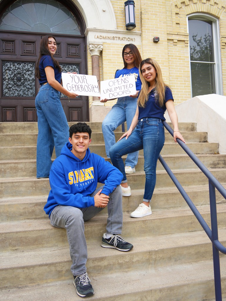 Give to a program that sparks imagination and helps students reach their academic dreams through scholarships. Your support on #StMUGivingDay2024 transforms lives and impacts the world. Show your support early with a gift today by clicking the link below. givecampus.com/62oi5c