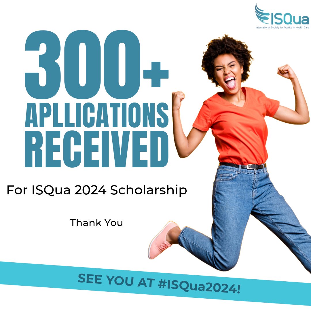 Applications for ISQua 2024 Scholarship are now closed. Thank you to all involved for your overwhelming response - we received more than 300 applications! We'll now begin the review process, and results will be out in a few weeks. Stay tuned! isqua.org