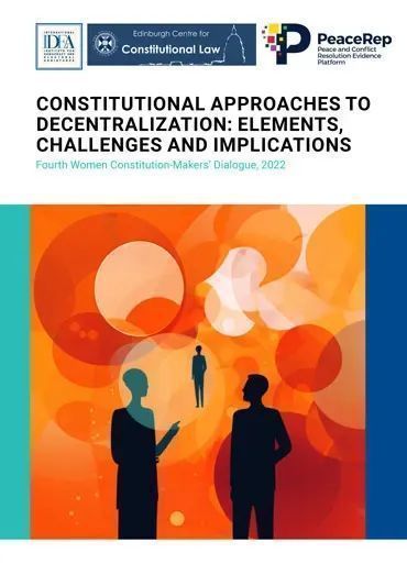 The effectiveness of #decentralization in promoting #gender equality depends on how the system is designed, the quality of implementation planning and the adequacy of resources. Read more insights from the Fourth Women #Constitution-Makers' Dialogue: buff.ly/3R4uBNX