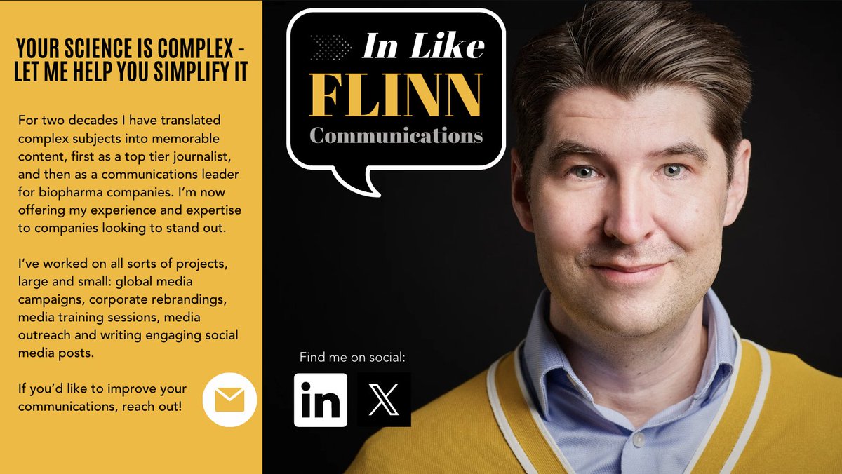 Announcing the launch of my own agency, In Like Flinn Communications! For 20+ years I've translated complex topics into memorable content, both as a journalist &amp; comms leader – and I am now offering my expertise to companies looking to stand out. If you’re looking to improve your