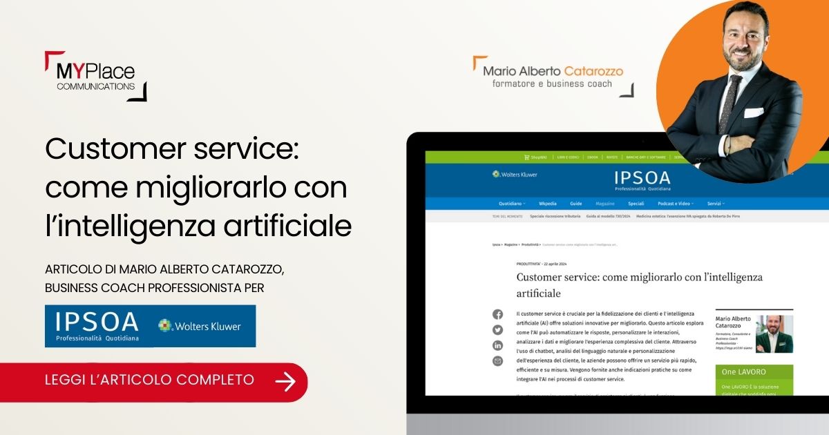 Dall'#automazione nei #chatbot alle sofisticate analisi del linguaggio naturale, esploriamo come l'#AI rende l'assistenza più efficiente e personalizzata. Nuovo #articolo scritto per #Ipsoa. 
​
👇 ipsoa.it/magazine/custo… 👇