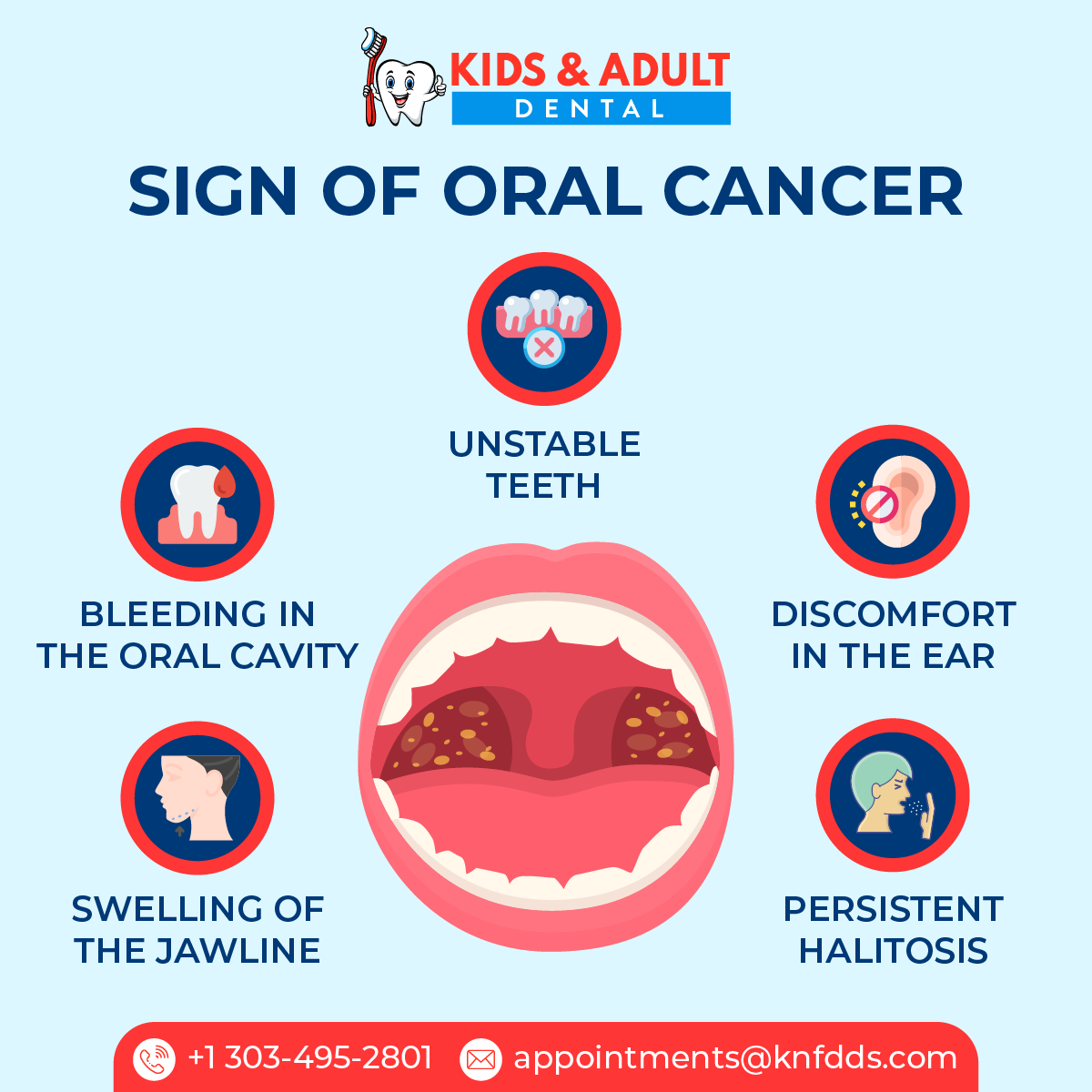 Don't turn a blind eye to oral health! This #OralCancerAwarenessMonth, let's talk, check, and act. Early detection saves lives!

#OralHealthMatters #BeyondBrushing #HealthySmileTips #DentalWellness #SmileGoals #OralCare #Knfdds