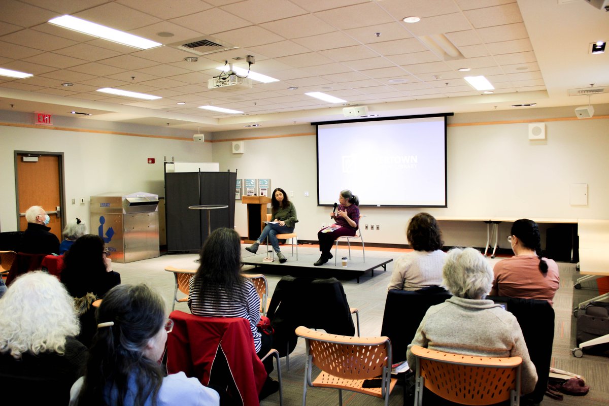 This past weekend, @AidaZilelian author of 'All the Ways We Lied,' and @nancyagabian author of 'The Fear of Large and Small Nations,' visited WFPL! . Recognizing Armenian Genocide Remembrance Day, they discussed how their fiction can facilitate healing.🎤