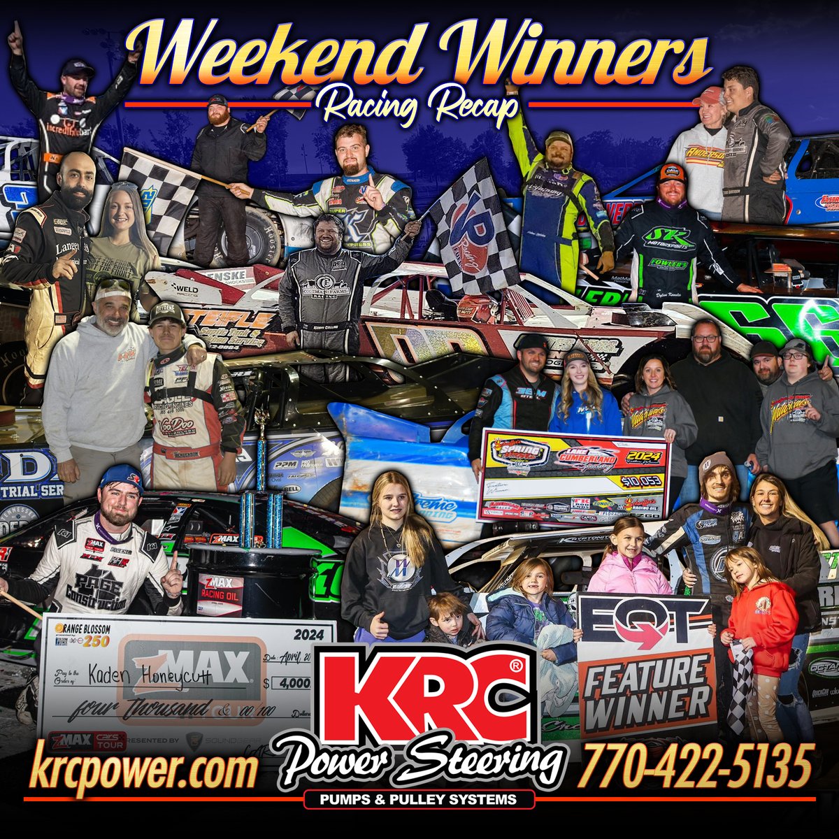 KRCPower's tweet photo. 🤩 Congrats! 🏁

🏆 A Littleton N GA
🏆 A Horton Senoia
🏆 B Littleton I-75
🏆 C Marlar Lake Cumberland
🏆 D Knowles TST
🏆 J Swanger Senoia
🏆 J Enterkin Southern Race
🏆 K Honeycutt Cars Tour
🏆 K Collins Lavonia
🏆 T Anderson N GA
🏆 T Carpenter Tyler Cty
🏆 T Majeski Slinger https://t.co/VxtV8uklC1