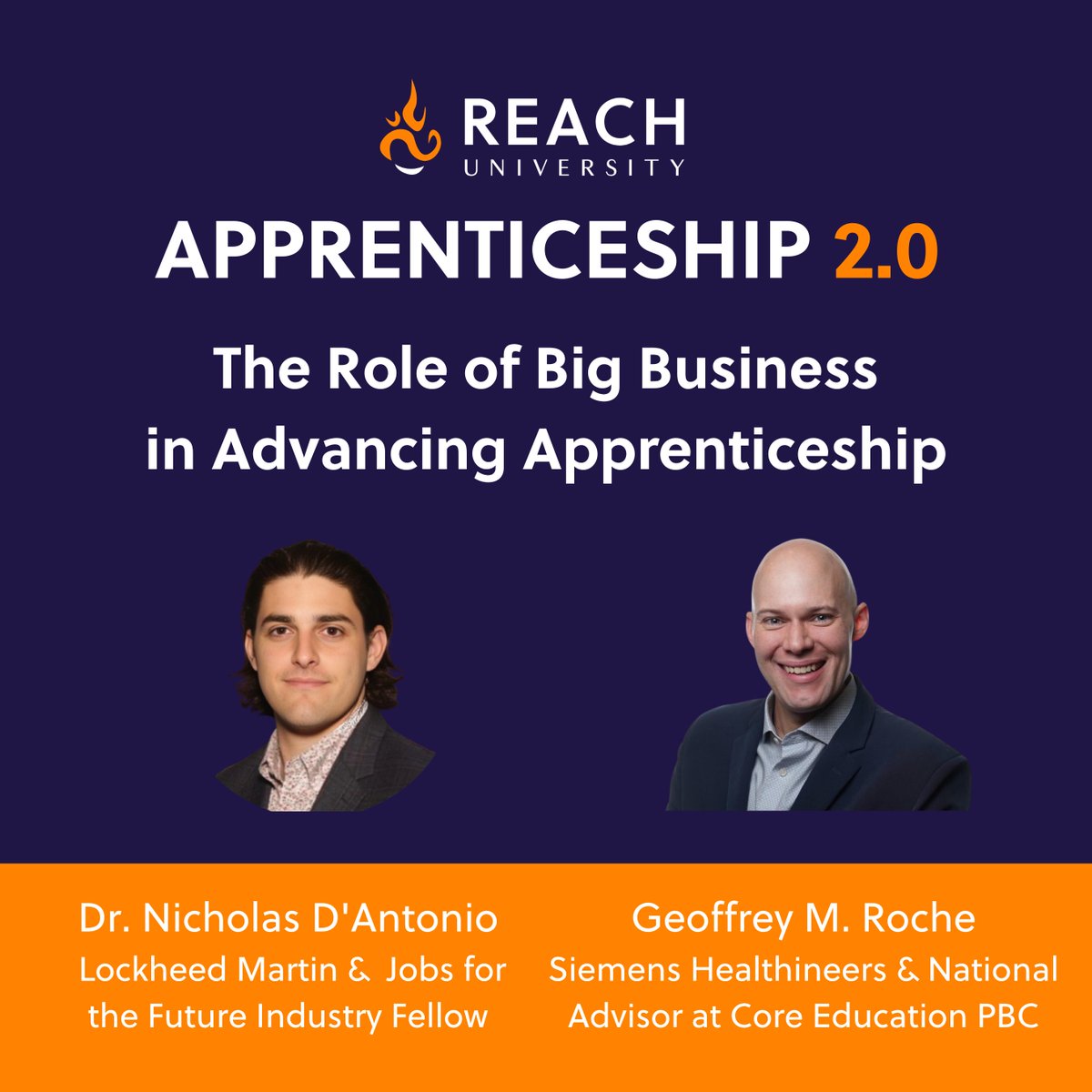 How is big business advancing U.S. apprenticeships? Workforce development leaders from @LockheedMartin and @SiemensHealth join Joe & Liz on the latest episode of Apprenticeship 2.0 to share how. @ndantonio8 @GeoffreyMRoche1 @citizenross 🔗 podcasts.apple.com/us/podcast/the…