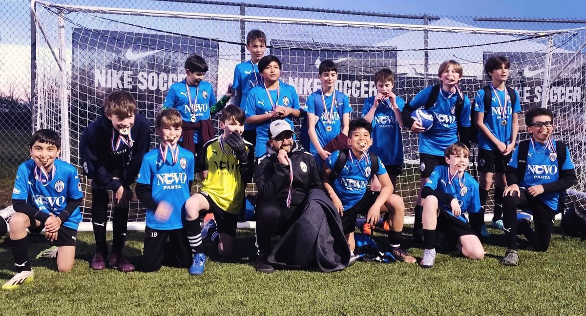 🏆 | Congratulations to our U12 @EDPsoccer Championship White team for winning their bracket at the Sporting CT Spring Shootout this past weekend! 3 games, 3 wins - well done boys! 👏👏🔵⚪️ #ACC | #Path2Pro | #Tournament