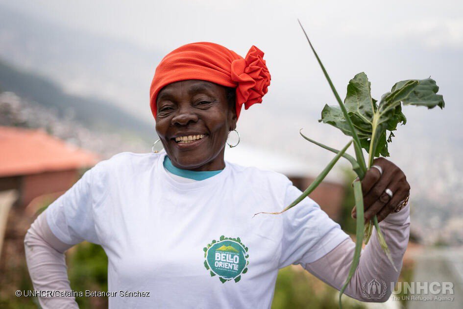 'For me, the Earth is what gives you life.'   Ana found a way to reconnect with nature while being displaced in Colombia.   UNHCR & partners support environmental initiatives because they help people like Ana integrate with host communities and generate livelihoods.   #EarthDay