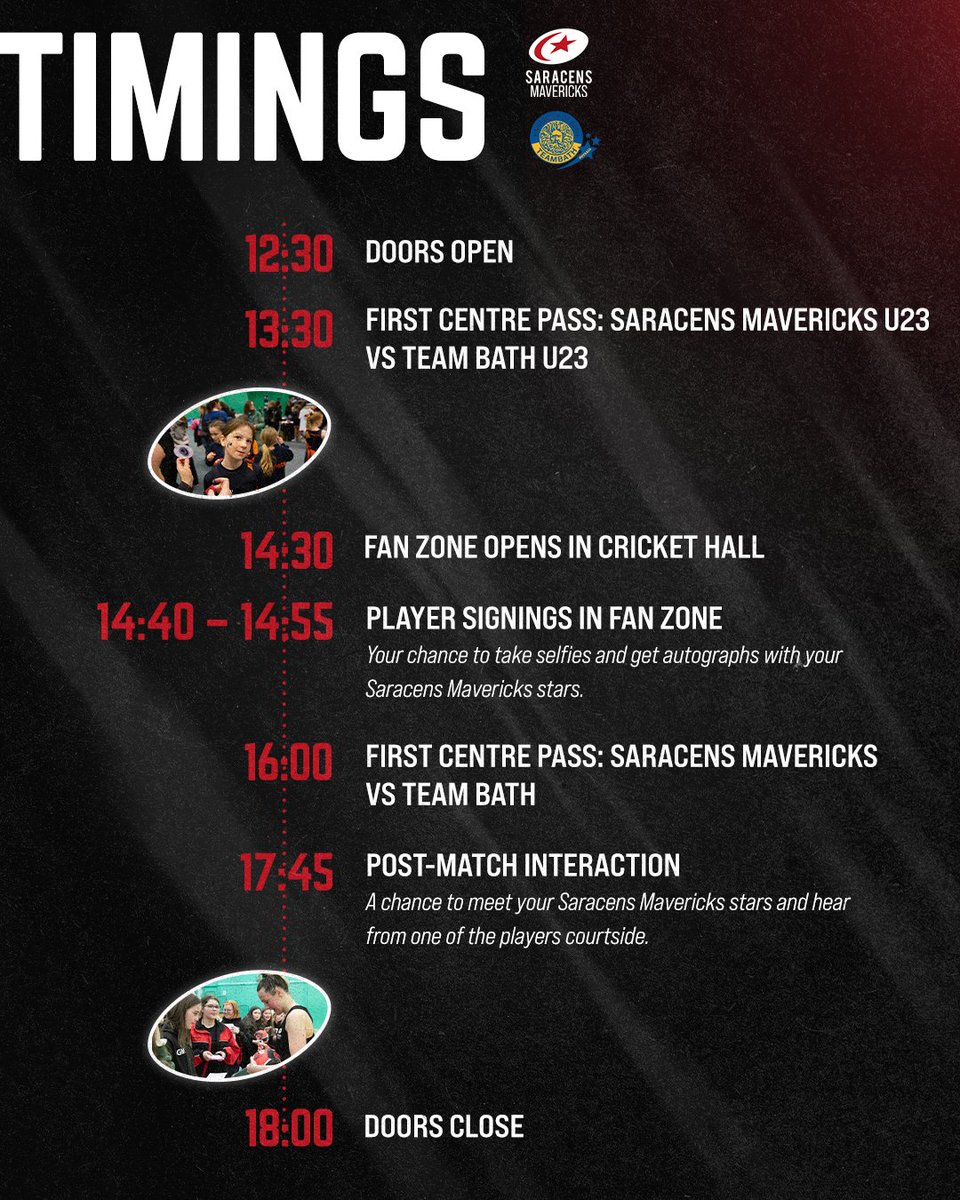 2⃣ matches and chances to meet your Mavericks stars throughout the day! 😍 It's a jam-packed schedule at HSV on Saturday! 💥 #BeAMaverick🖤❤️