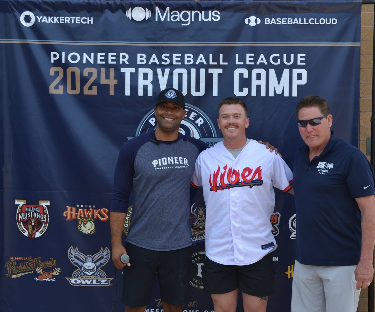 The Pioneer Baseball League had their AZ Tryout Camp last week. The Vibes had the 4th &amp; 12th pick in the first round of the draft. The Vibes 4th pick was left handed pitcher Brayde Hirai. The Vibes 12th pick was short stop Richel del Rosario.
