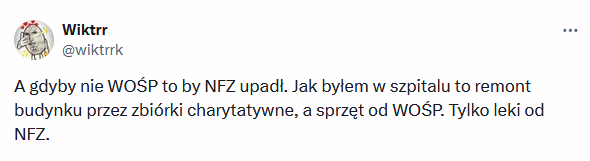ProfesorPingwin's tweet photo. Fajnopolactwo jako współczesna religia - studium przypadku.
Trzy osoby boskie:
Wielki Demokrata - Donald Tusk - figura Istoty Najwyższej, od niego wyszło wszystko, jego tweet jest bytem sprawczym
Wielki Dobroczyńca - Jerzy Owsiak - prorok Fajnej Polski, pojawia się raz na jakiś czas i czyni cuda, jednocześnie czyniąc Fajnopolaków lepszymi (tak przynajmniej się czują)
Wielki Inspirator - Aleksandra Wiśniewska - kobieta-duch stojąca za wszystkimi ważniejszymi wydarzeniami w historii świata, wypełniająca umysły wszystkich wielkich tego świata. Sama mówi, że jest spoza tego świata.

Doktryna:
"Nie ma Polski oprócz Uśmiechniętej Polski, a Donald Tusk jest Jej prorokiem"

Święta: 
1. 22 kwietnia - Boże Narodzenie (urodziny Tuska)
2. 1 maja - rocznica wstąpienia do UE
3. 15 października - Święto Niepodległości

Męczennicy:
Roman Giertych - patron omdlałych i bezsilnych
Pani Joanna z Krakowa - patronka zapomnianych i porzuconych projektów politycznych
Babcia Kasia - patronka uśmiechów i serdeczności
Posłanka Gajewska - patronka niesłusznie wylegitymowanych

Prorocy:
Mikołaj Wasiewicz
Paweł Kowal
Jędrzej Bielecki
Eliza Michalik
... i dziesiątki pomniejszych mówców rozsianych po redakcjach lewicowo-libkowych mediów

Zakony:
Komitet Obrony Demokracji - niegdyś najpopularniejsza opcja, teraz trochę zapomniany
Obywatele RP - coś dla koneserów przebieranek i akcji na świeżym powietrzu
Silni Razem - najbardziej radykalny - pełni rolę inkwizycji: wszędzie tropią heretyków (tzw. symetrystów)

Sakrament: 
Głos oddany na Platformę Obywatelską w dowolnych wyborach, ewentualnie przełamanie się pizzą z Jagodna