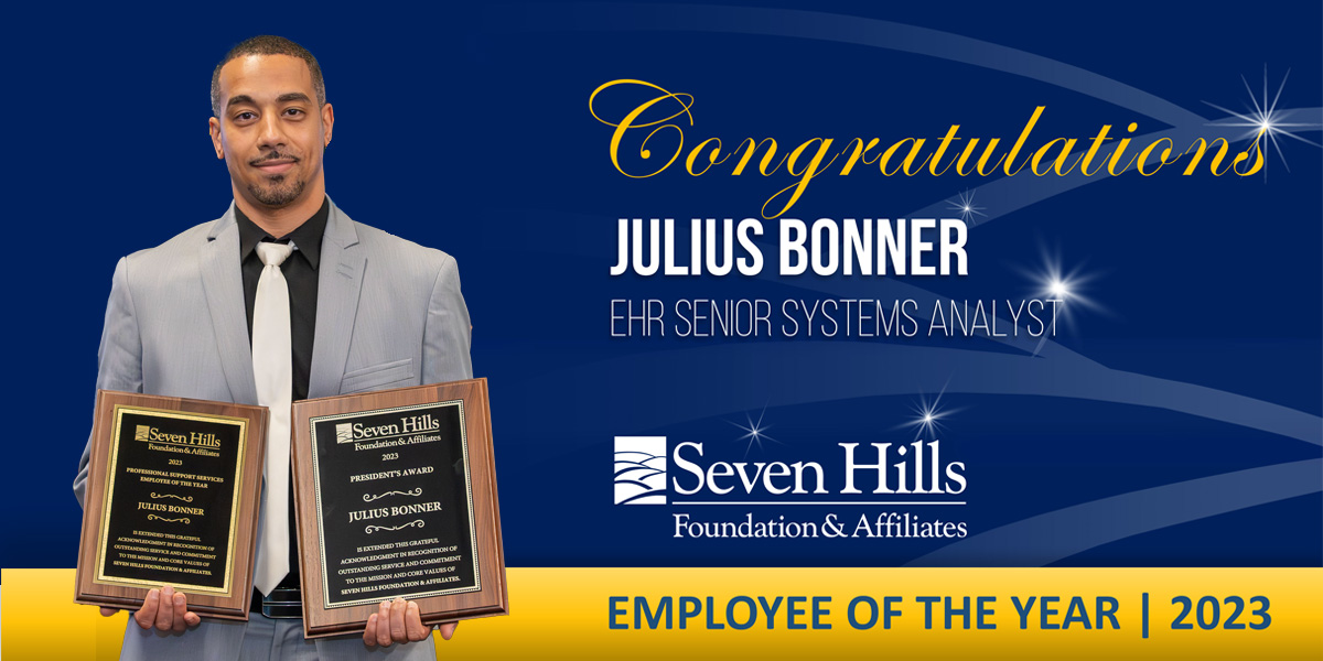 Congrats, Julius, for being named the Employee of the Year for Professional Services and as the recipient of the President’s Award! #EmployeeoftheYear bit.ly/SevenHillsEOY2…