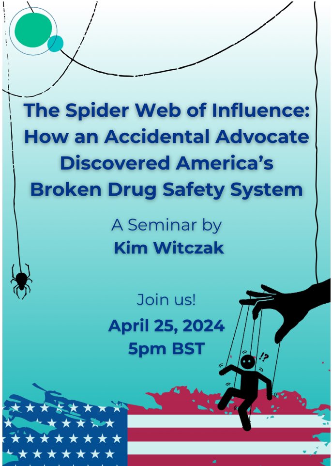 Join this Thursday! @woodymatters at Consilium! Sign up here: mailchi.mp/consilium-scie… @Pharmed_Out @eturnermd1 @Jhickmana @HealthSenseUK @NaudetFlorian @Altostrata @MedWithdrawal @PGtzsche1 @AliBeckZeck @pharmvigilance @DSRUDrugSafety @DavidJuurlink @drkevinknopf