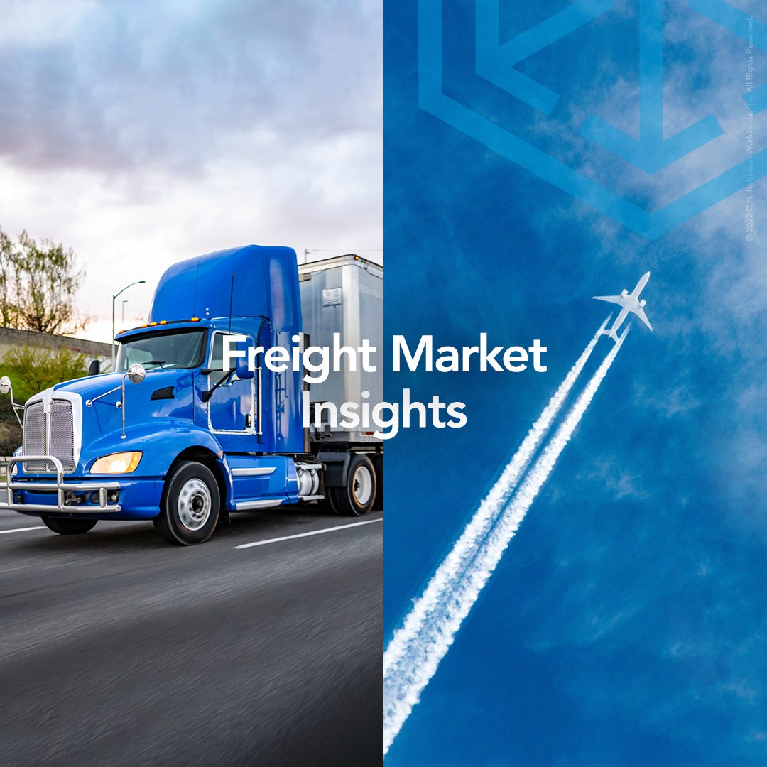 A MUST READ: Don’t miss the latest change in our rate forecast, the three seasonal events in the trucking market you should be planning for, and a new CO2 emissions tool for your air and ocean shipping ➡️ ms.spr.ly/6012YGz80 #logistics #freight #shipping