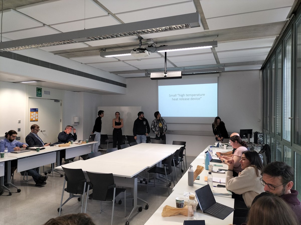 MOST consortium meeting at Barcelona. Lots of ideas for the last part of the project.