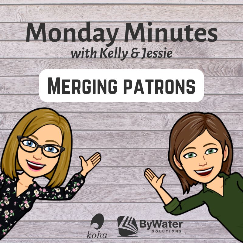 It's Monday!!! Which means it's time for a fresh episode of Monday Minutes. This week, Kelly and Jessie dig into the process of merging patrons. Watch here: buff.ly/444boRb Read the blog: buff.ly/4d60xtZ #opensource #libraries #librarylife #librarytechnology