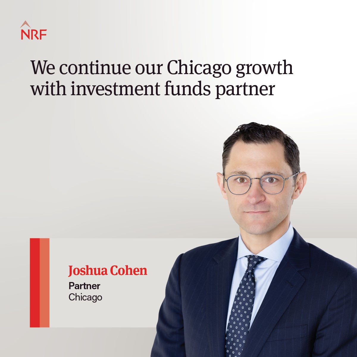 Investment funds lawyer Joshua Cohen has joined our Chicago office as a partner. ow.ly/QVnF50RlfTx