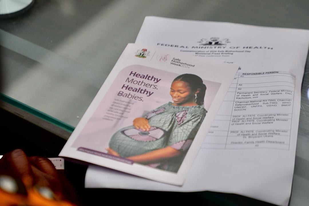 CCSImpact's tweet photo. Ensuring Maternal survival is a movement, it requires a social movement, and it takes all stakeholders to achieve this.”  - Prof Ali Muhammad Pate.

This is the first day of the scheduled week long activities in commemoration of #SafeMotherhoodWeek2024 
#InvestInMaternalHealth https://t.co/jd0tbSDvPu
