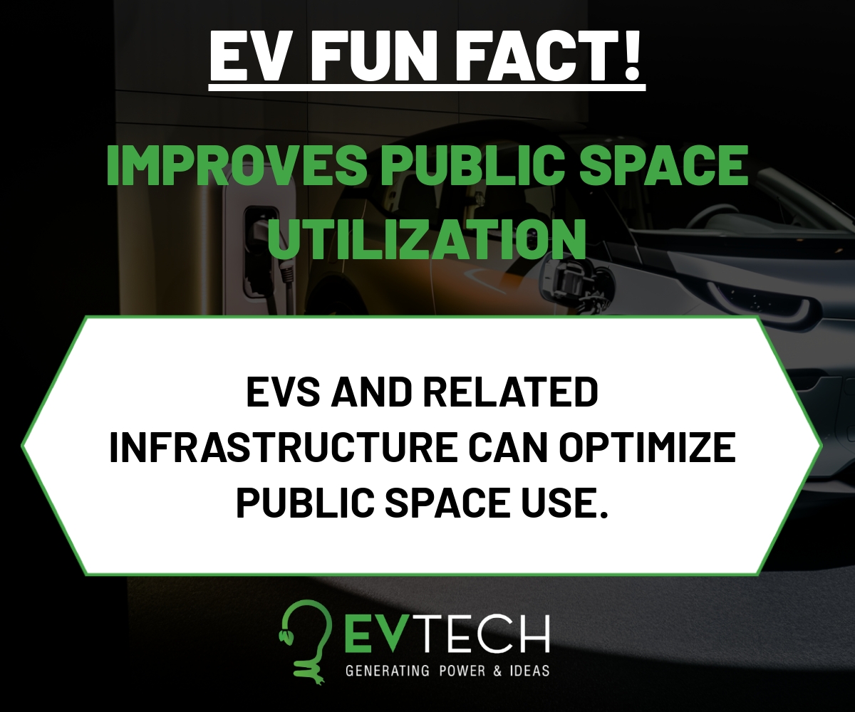 EvtechU's tweet photo. Cities are reclaiming space with EVs! 🌱🚘 More parks, fewer parking lots. It's time for sustainable change. #GreenCities #EVsTransform https://t.co/nAkZQWaLQe