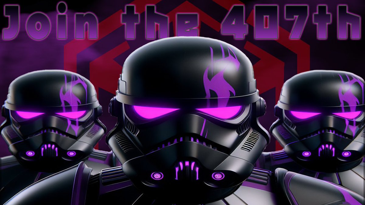 New channel points.... New sound board.... Same 407th taking over the galaxy! Come join the ranks!
twitch.tv/m3rk_darthfenr…
kick.com/m3rkfenrir
@M3RKCLANGAMING #morethangaming