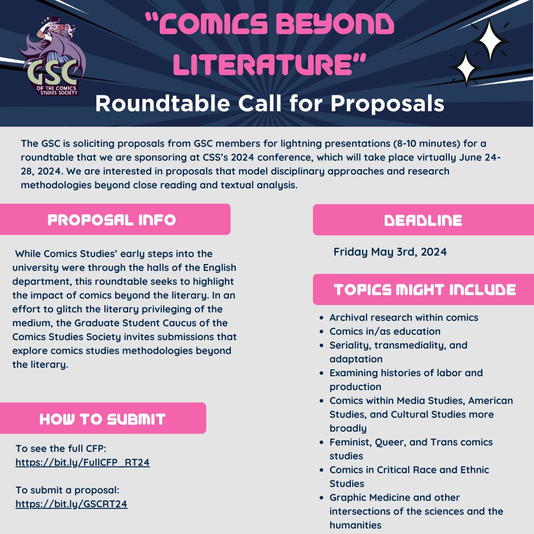 Graduate Student Caucus of the CSS tweet media