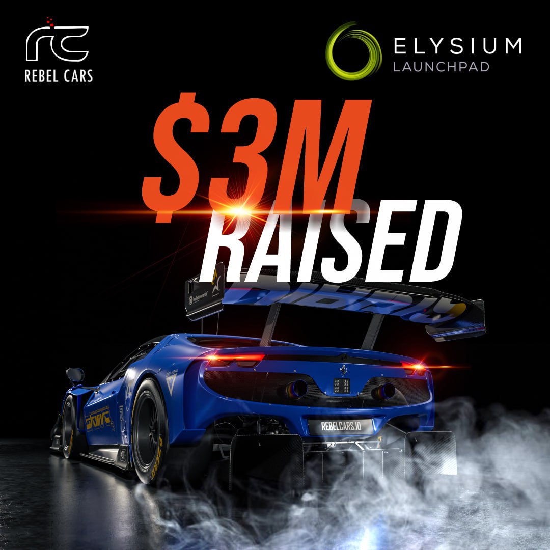 A sold out token sale generated more than $3 million for @rebelcarsgame! Now you too can get your hands on $RC tokens on @ElysiumSwap !!🚀 Add some $RC to your crypto bags and be part of the best AAA Game on #Blockchain!!🪙💰