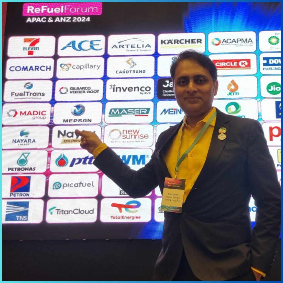 Nayara Energy participated in the ReFuel Forum APAC & ANZ 2024 in Kuala Lumpur, Malaysia. We were thrilled to engage with one-on-one discussions and establish meaningful connections with fuel retailers, industry experts, and stakeholders from across the globe.

#NayaraEnergy