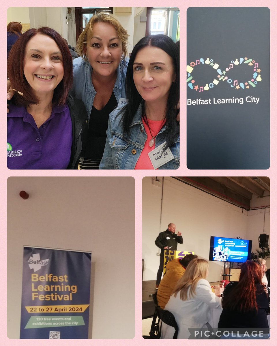 PCA@Sallygardens (@pca_sallyg) on Twitter photo Great morning spent at the Belfast Festival of Learning Launch.
Thank you to Anne and Clare who spoke about their experiences of learning in the past and how community led education opportunities has motivated them to continue learning
<a href="/belfastcc/">Belfast City Council</a> Great morning spent at the Belfast Festival of Learning Launch.
Thank you to Anne and Clare who spoke about their experiences of learning in the past and how community led education opportunities has motivated them to continue learning
<a href="/belfastcc/">Belfast City Council</a>