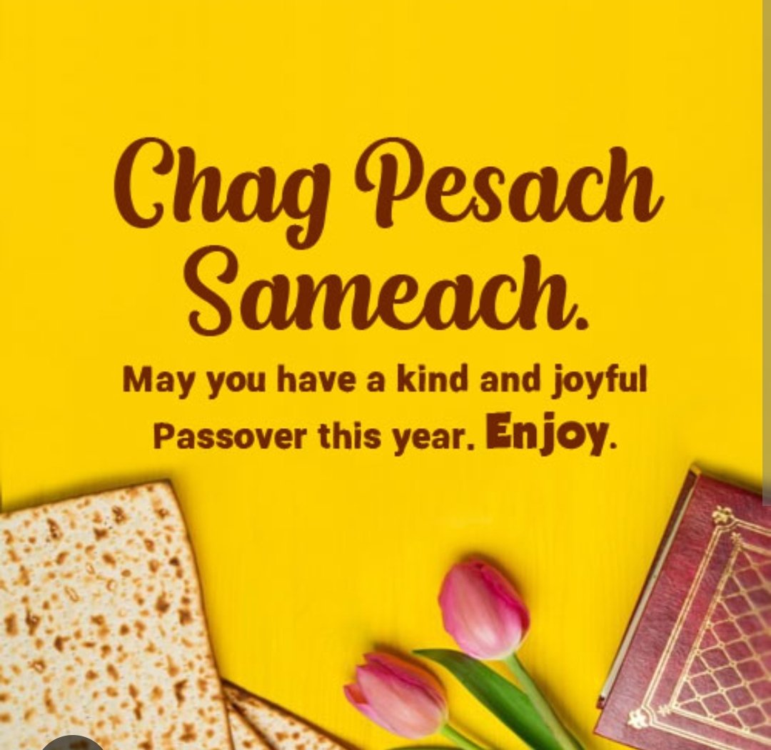 Chag Pesach Sameach to everyone during this passover #Passover2024